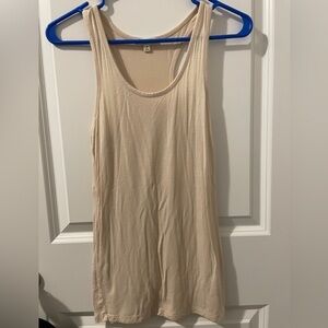 Size small nude color razorback tank top